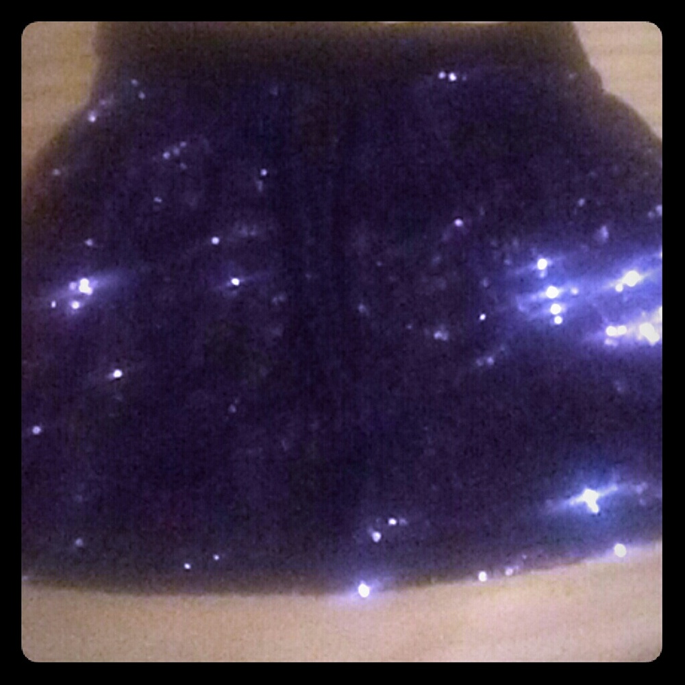 Blue Sparkle Skirt